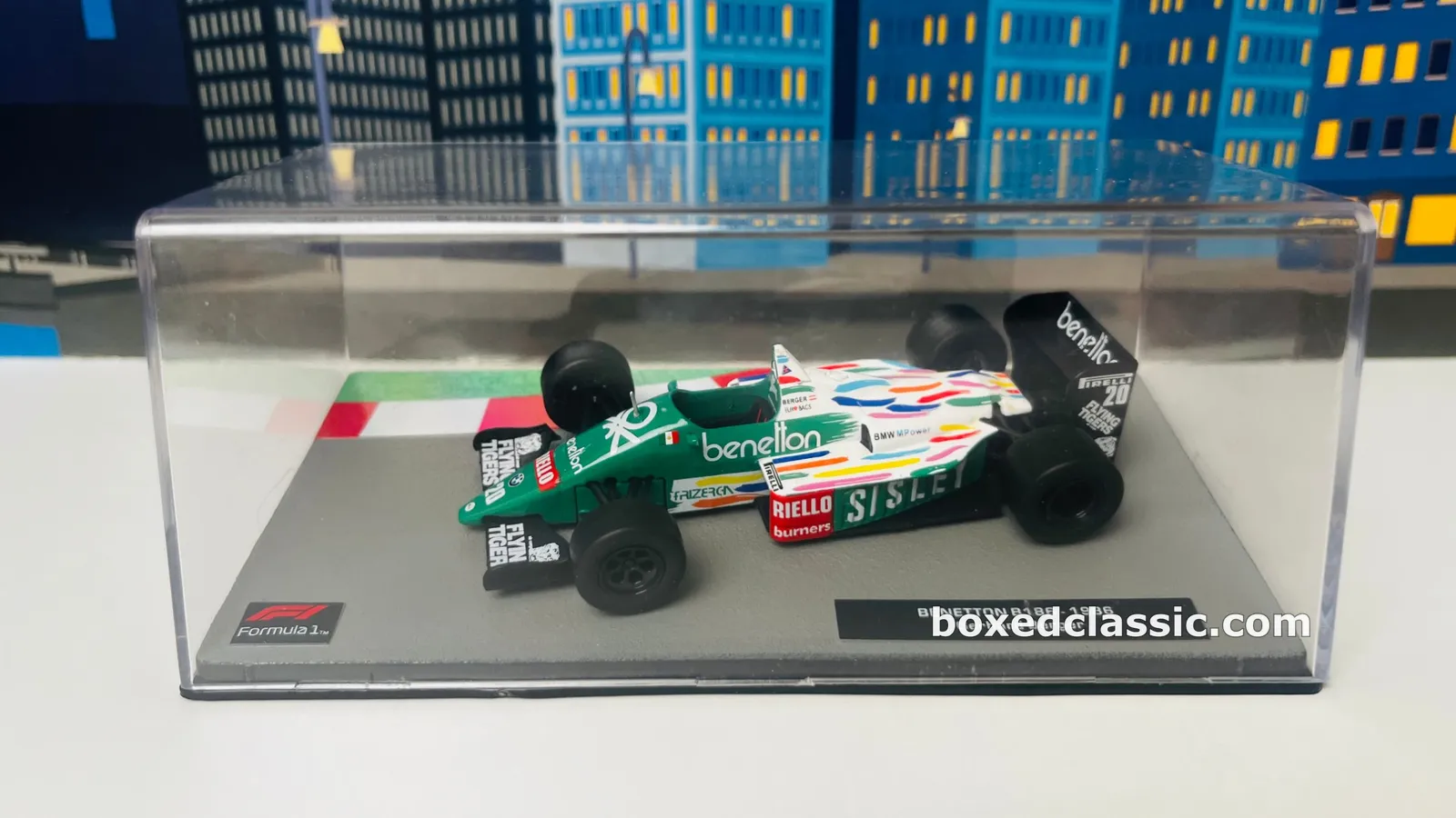Benetton BMW B186 — Gerhard Berger 1986, IXO 1:43 — photo 1