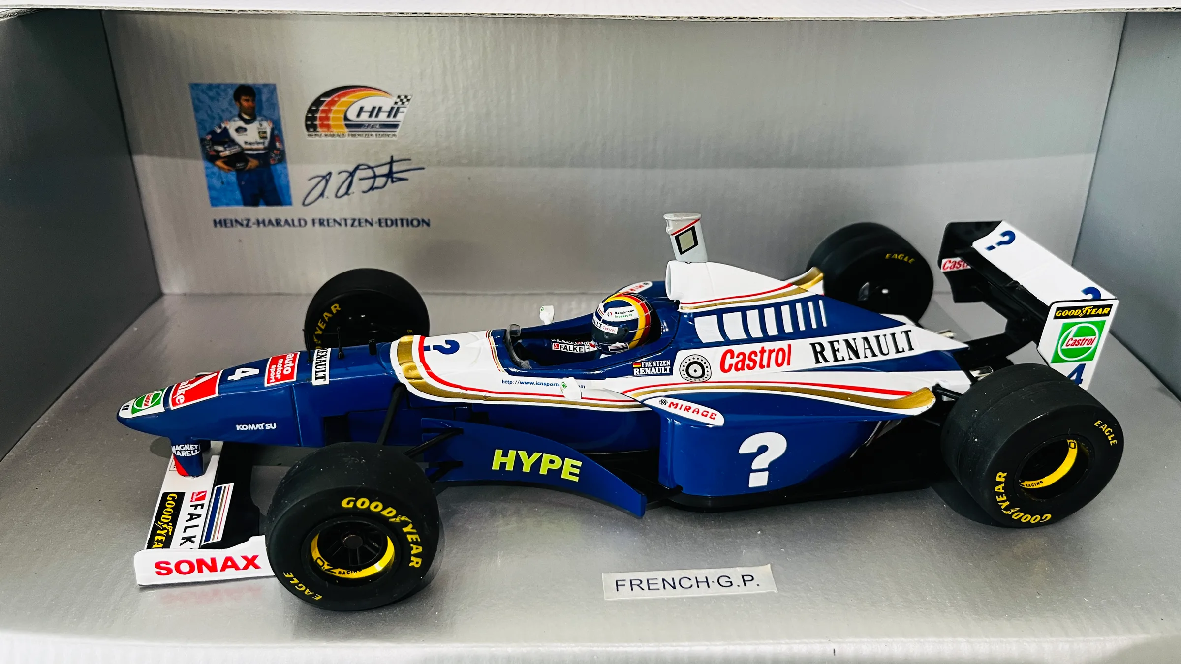 Williams Renault FW19 — Heinz-Harald Frentzen, French Grand Prix 1997, 1:18 — photo 6