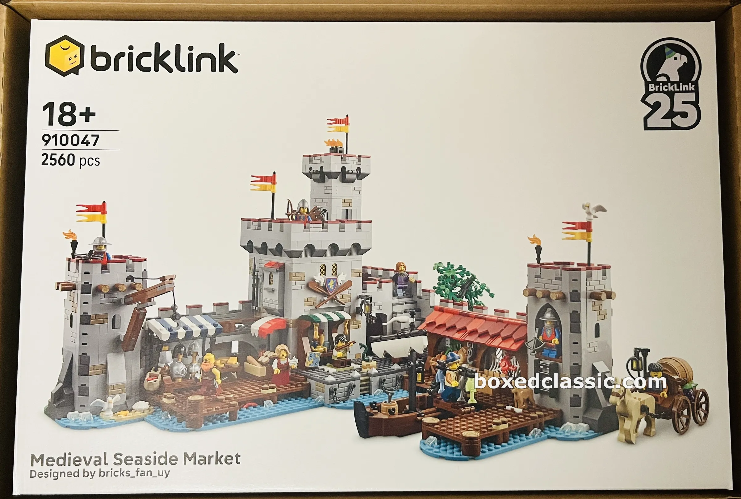 LEGO 910047 Medieval Seaside Market — BrickLink Designer Program — photo 1