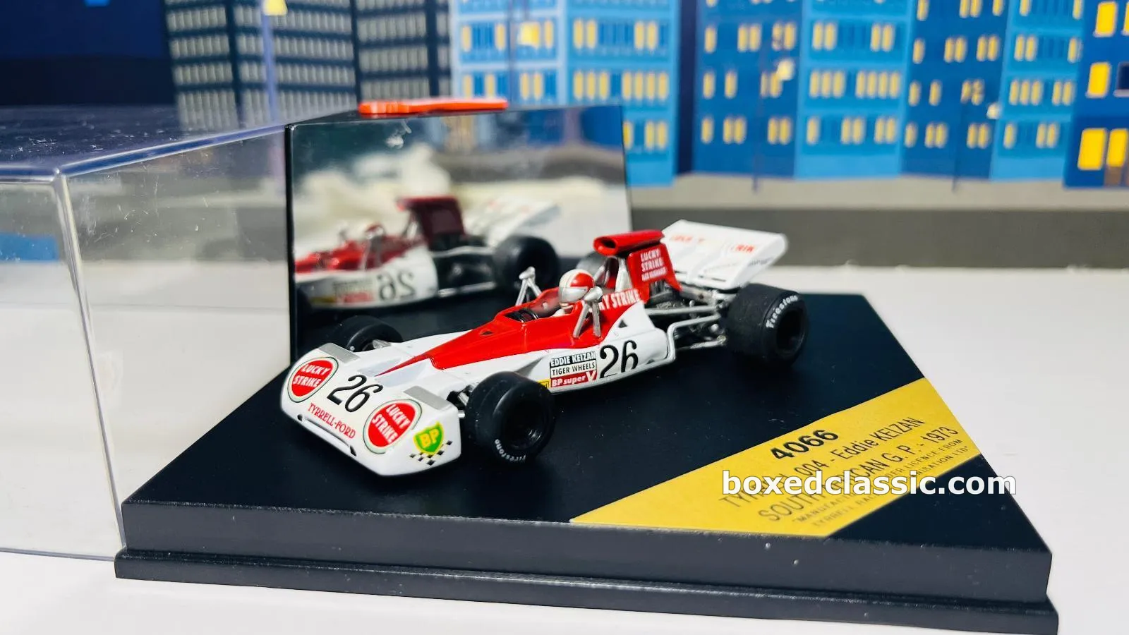 Tyrrell Ford — Eddie Keizan, Lucky Strike livery, Quartzo 1:43 — photo 1