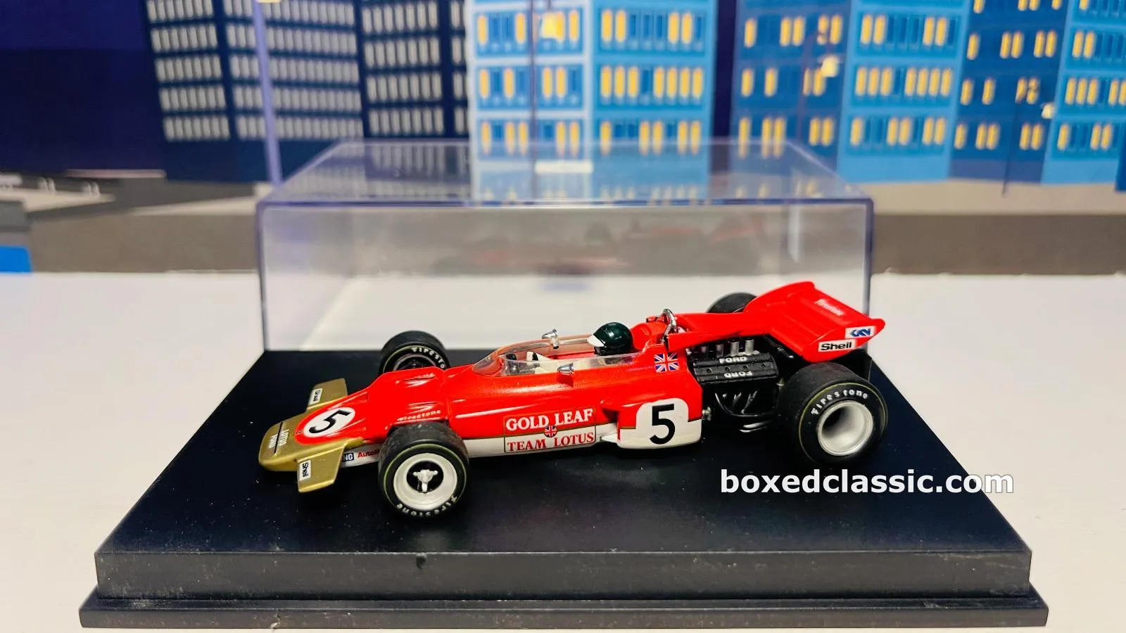 Lotus Ford 72 — Jochen Rindt, 1970 world champion, Minichamps 1:43 — photo 1