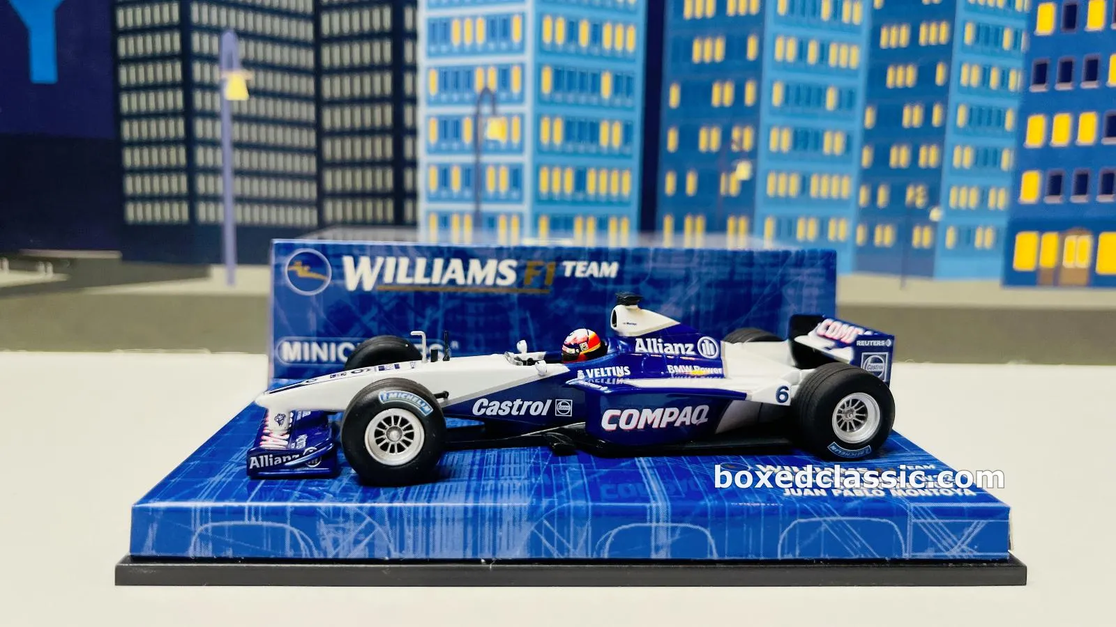 Williams BMW FW23 — Juan Pablo Montoya 2001, Minichamps 1:43 — photo 1