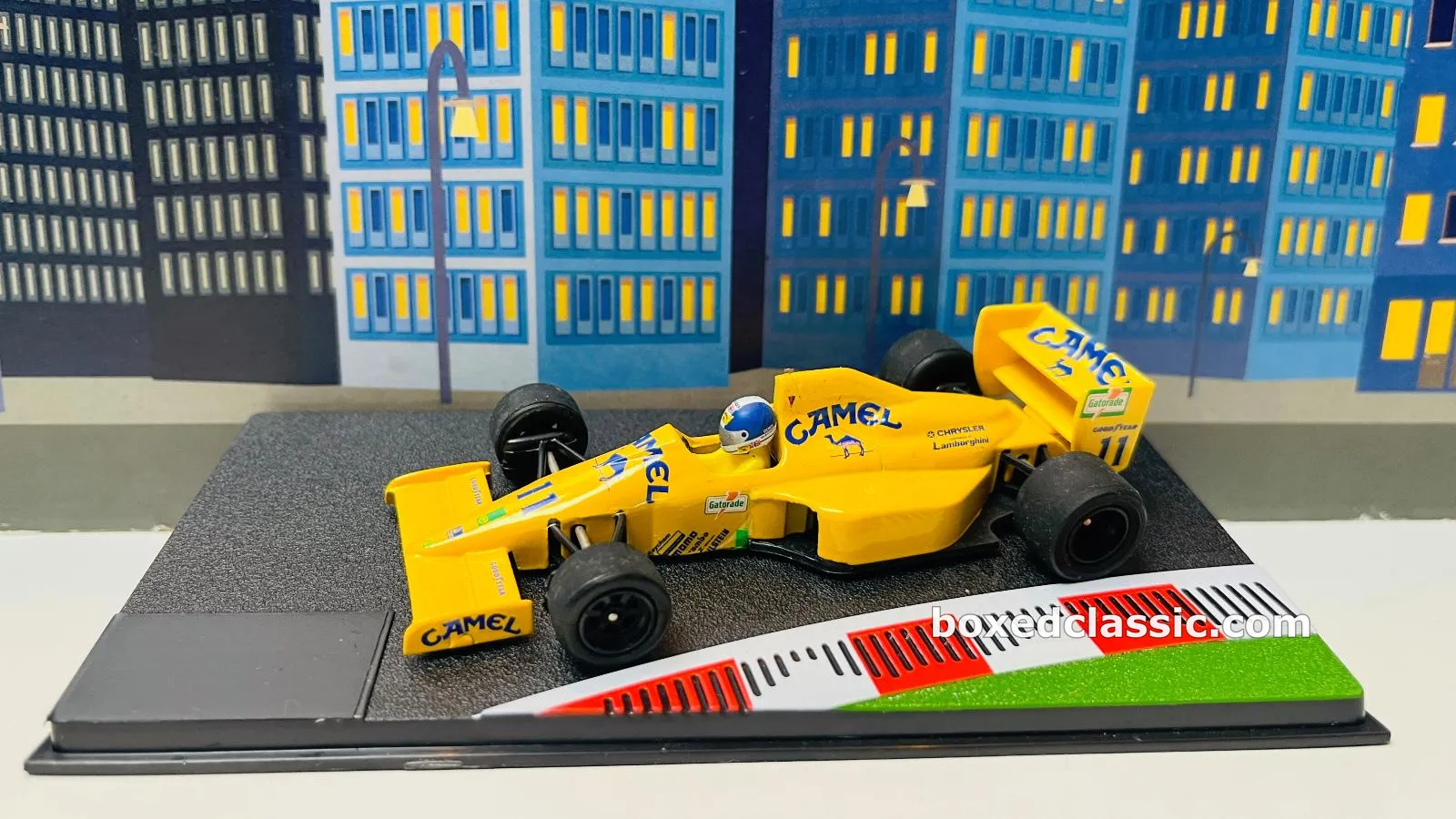 Lotus 102 Lamborghini — Derek Warwick 1990, Onyx 1:43 — photo 1