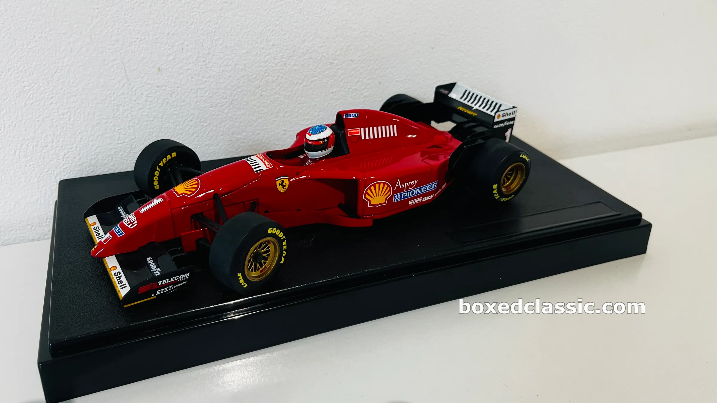 Ferrari 412 T2 — Michael Schumacher, post-season test 1995, Minichamps 1:18 — photo 1