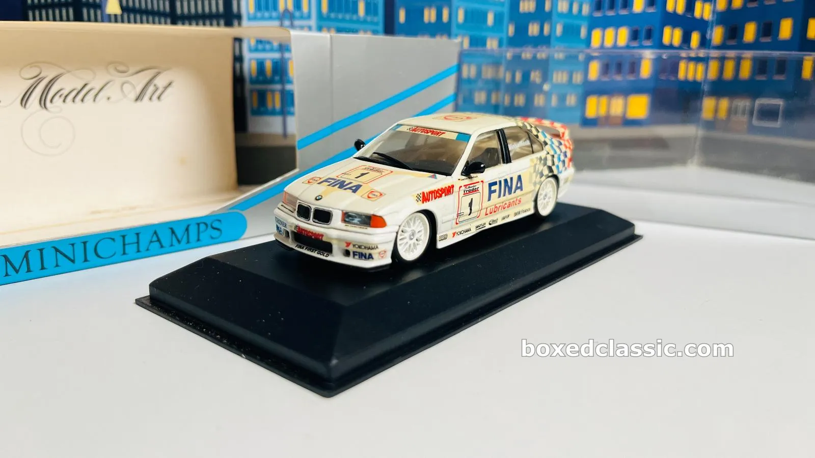 BMW 318is — Joachim Winkelhock, BTCC 1994, FINA, Minichamps 1:43 — photo 2