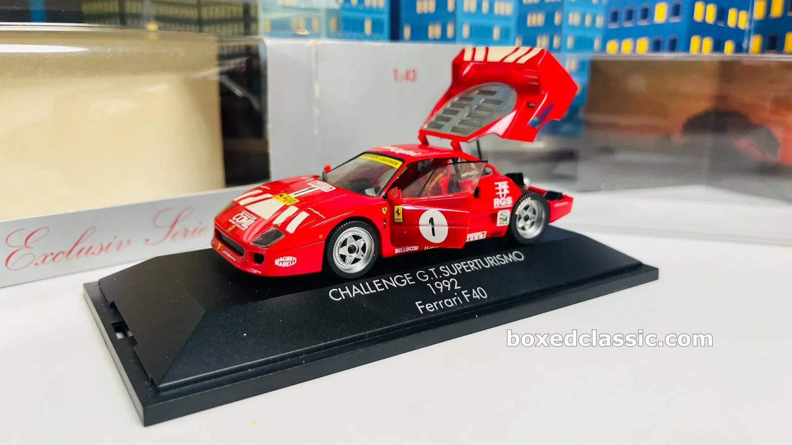 Ferrari F40 — Challenge GT Superturismo 1992, Herpa 1:43 — photo 1