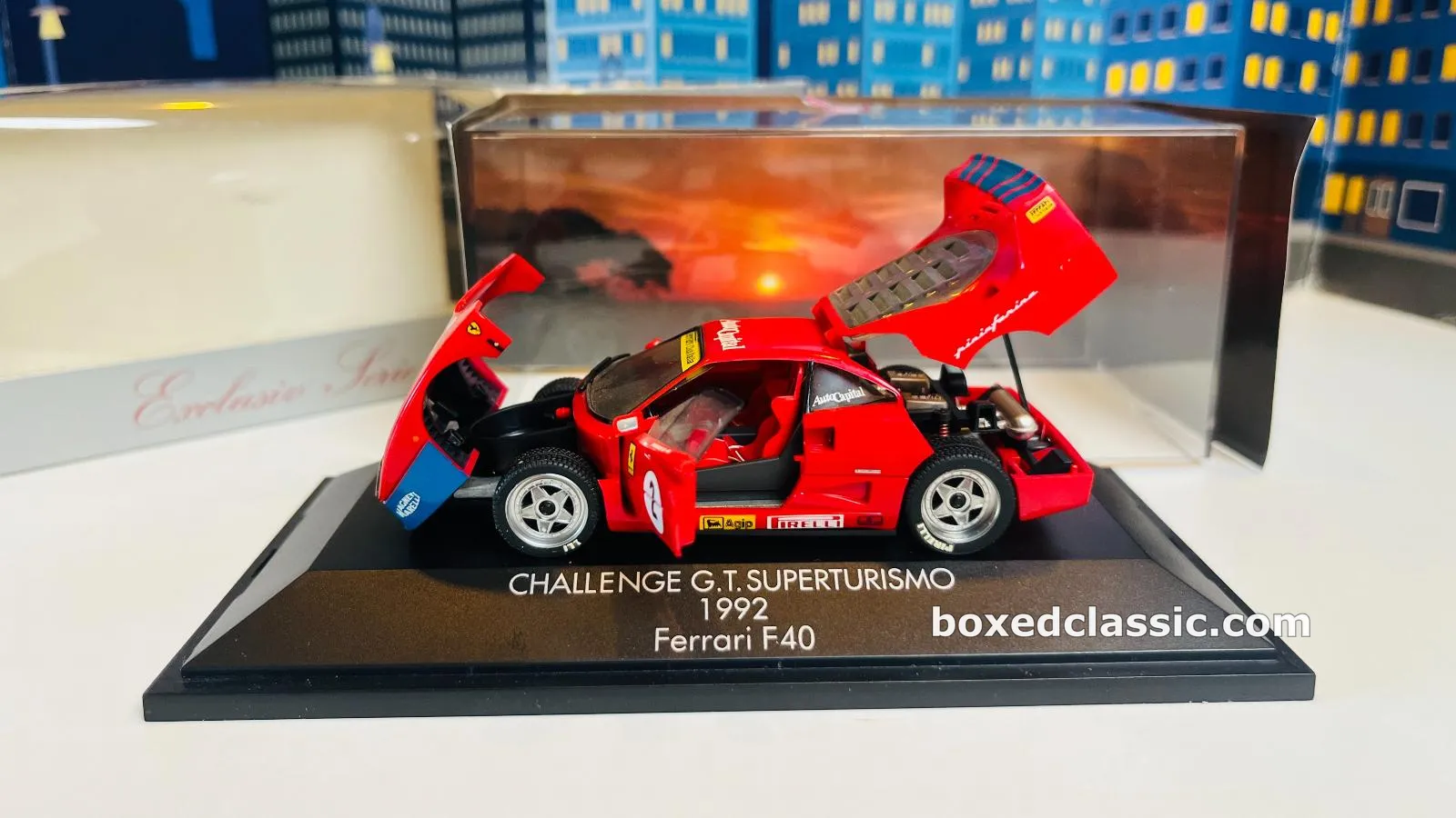 Ferrari F40 — Challenge GT Superturismo 1992 no. 1, Herpa 1:43 — photo 1
