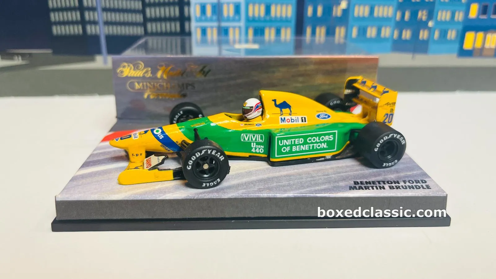 Benetton Ford B192 — Martin Brundle 1992, Minichamps 1:43 — photo 1