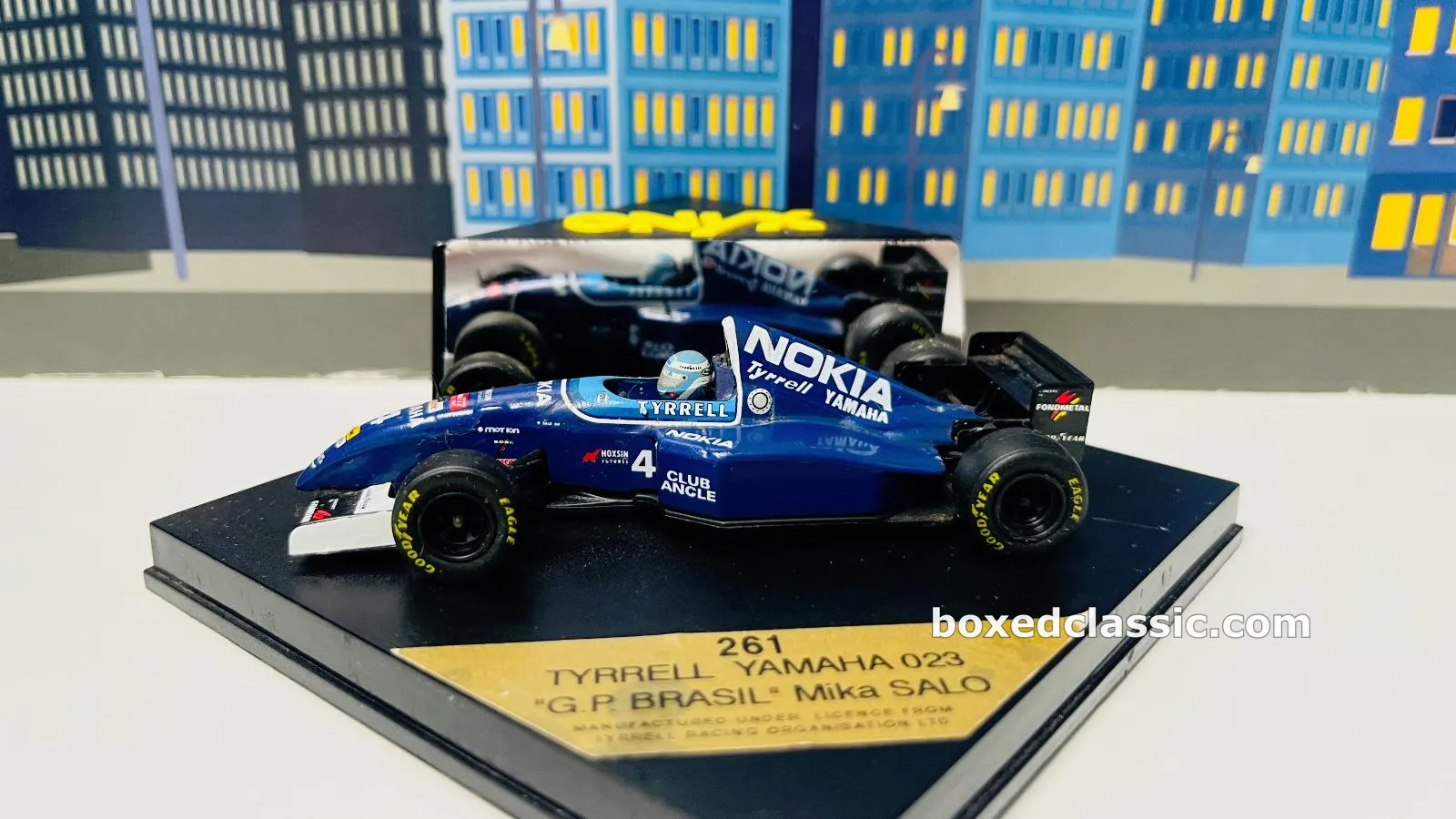 Tyrrell Yamaha 023 — Mika Salo 1995, Onyx 1:43 — photo 1