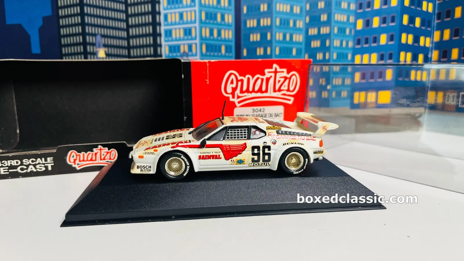 BMW M1 — Le Mans 1980, Garage du Bac, Alliot, Quartzo 1:43 — photo 1