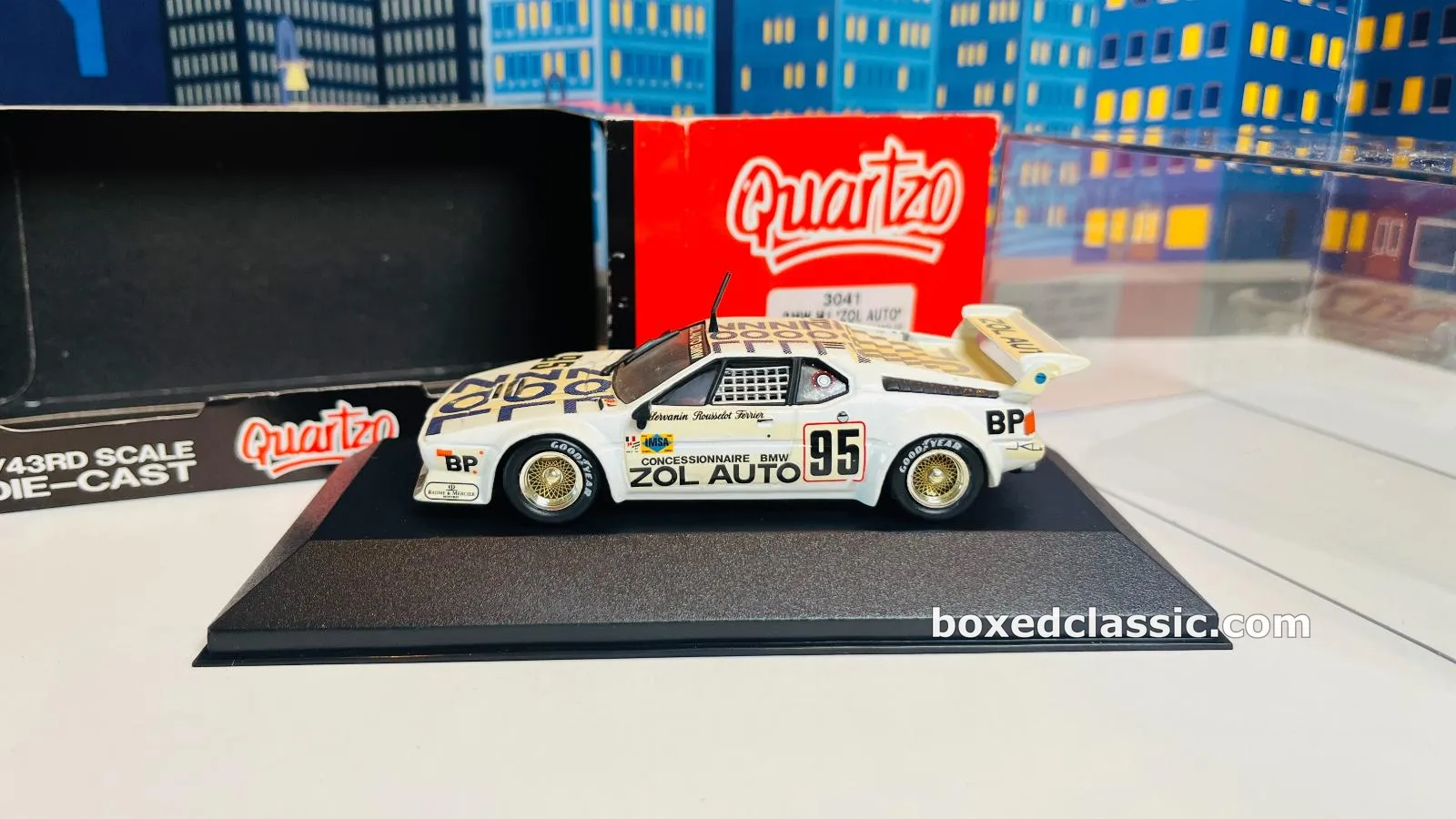 BMW M1 — Le Mans 1980, Zol'Auto, Servanin, Quartzo 1:43 — photo 1
