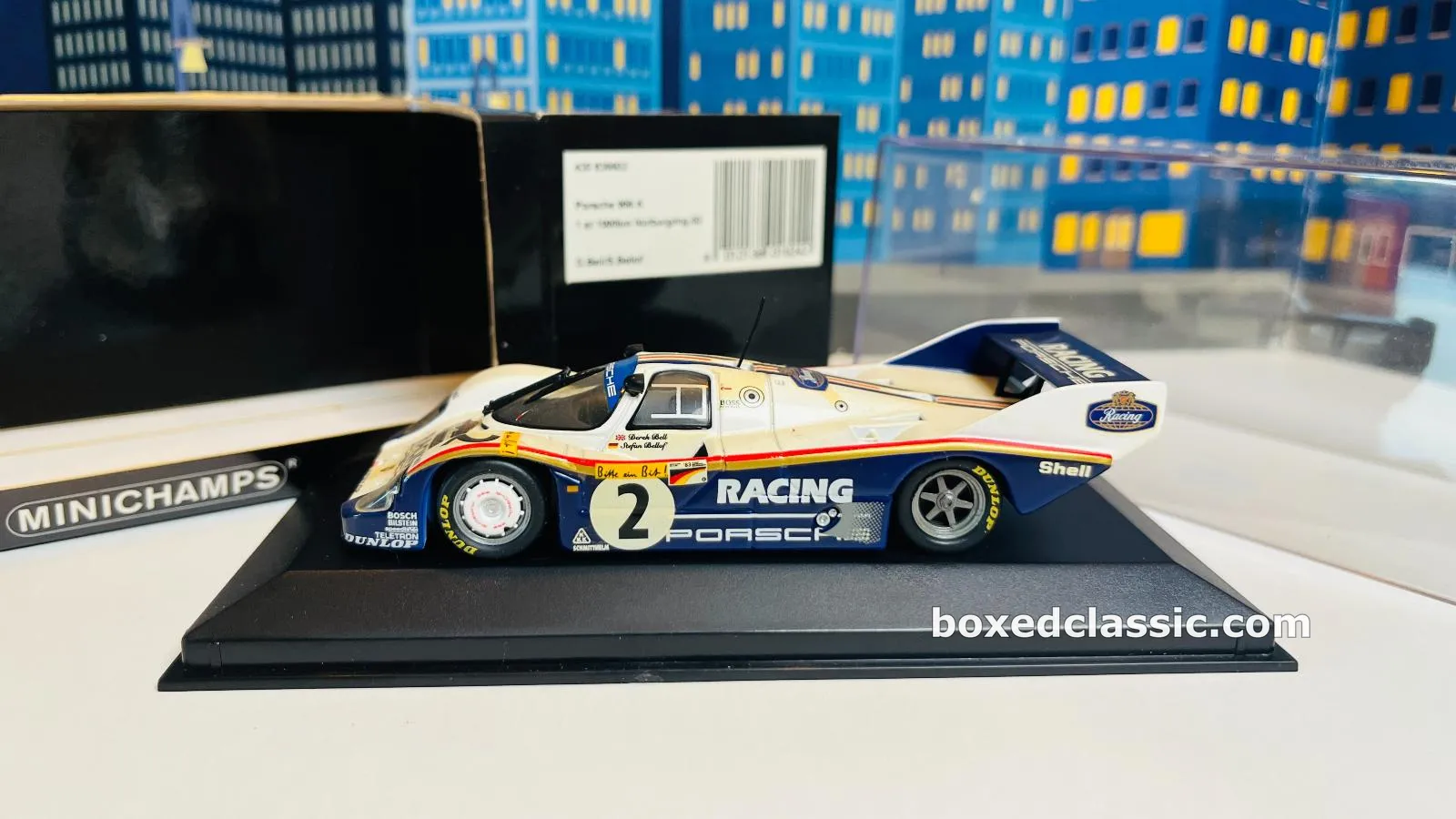 Porsche 956K — Derek Bell and Stefan Bellof 1983, Minichamps 1:43 — photo 1