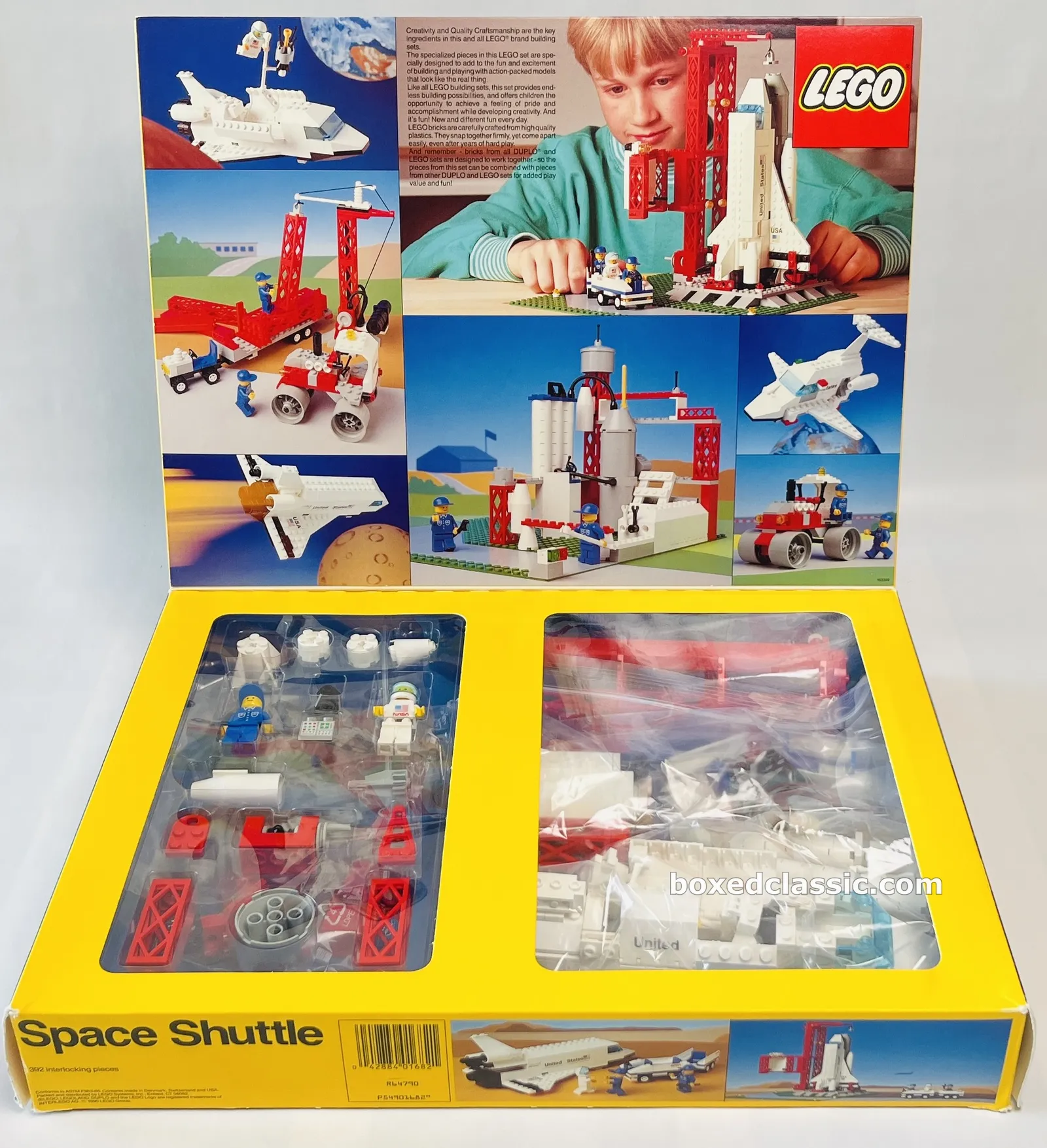 LEGO 1682 Space Shuttle — contents