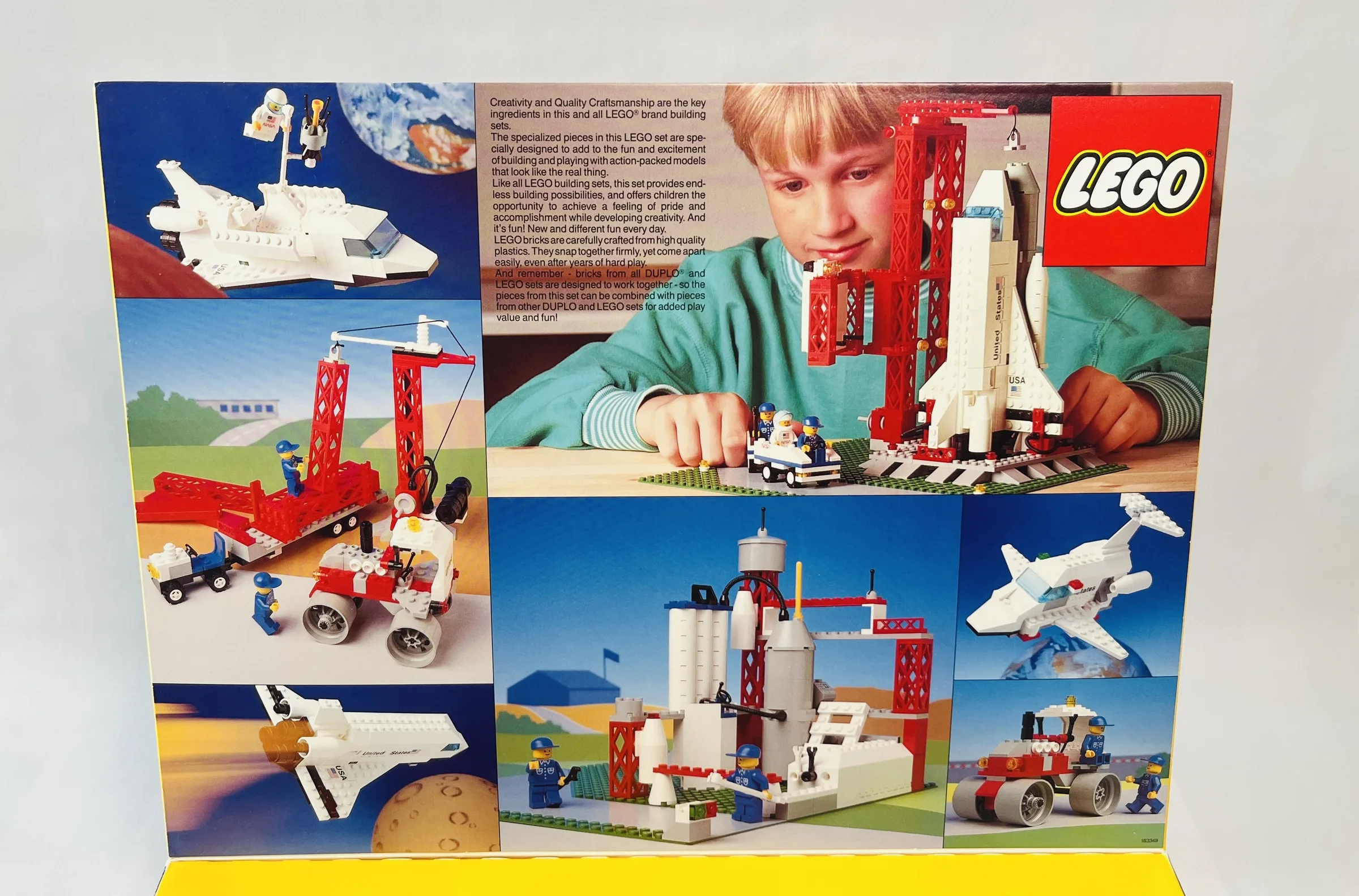 LEGO 1682 Space Shuttle — flap open