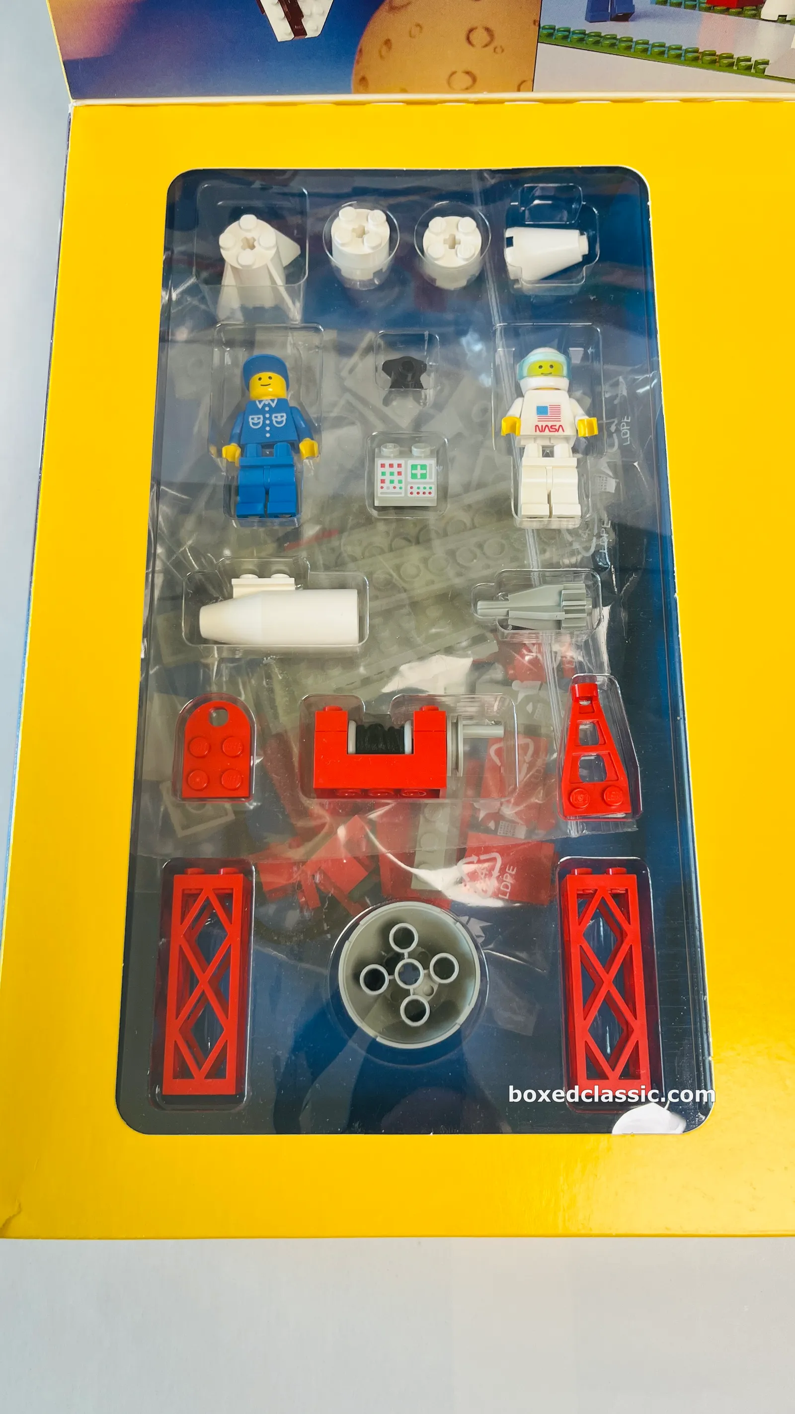 LEGO 1682 Space Shuttle — inlay
