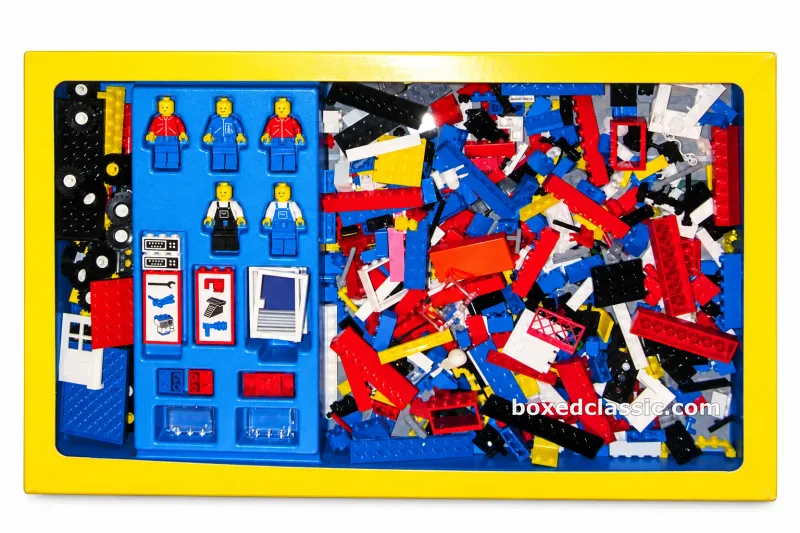 LEGO 6393 Big Rig Truck Stop — inlay