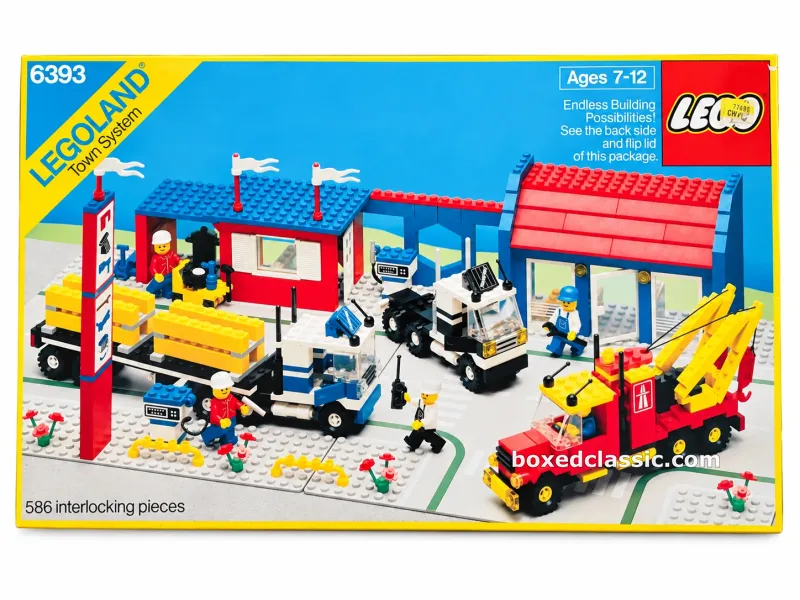 LEGO 6393 Big Rig Truck Stop — front