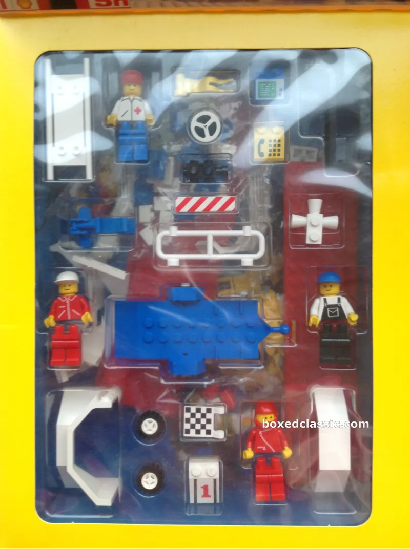LEGO 6395 Victory Lap Raceway — inlay