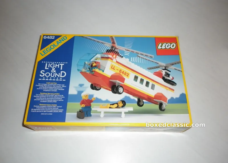 LEGO 6482 Rescue Helicopter — front