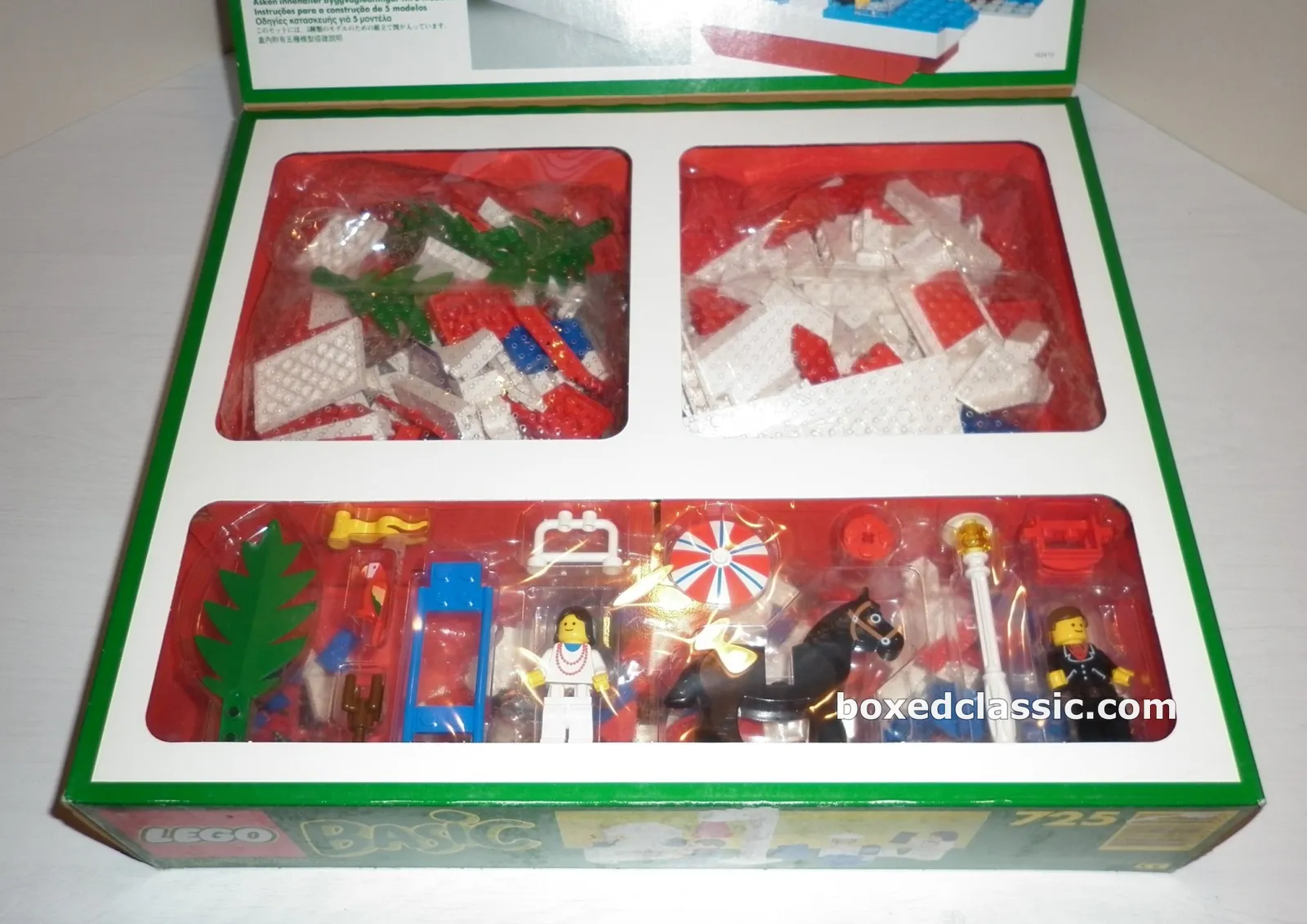 LEGO 725 Basic Building Set — inlay