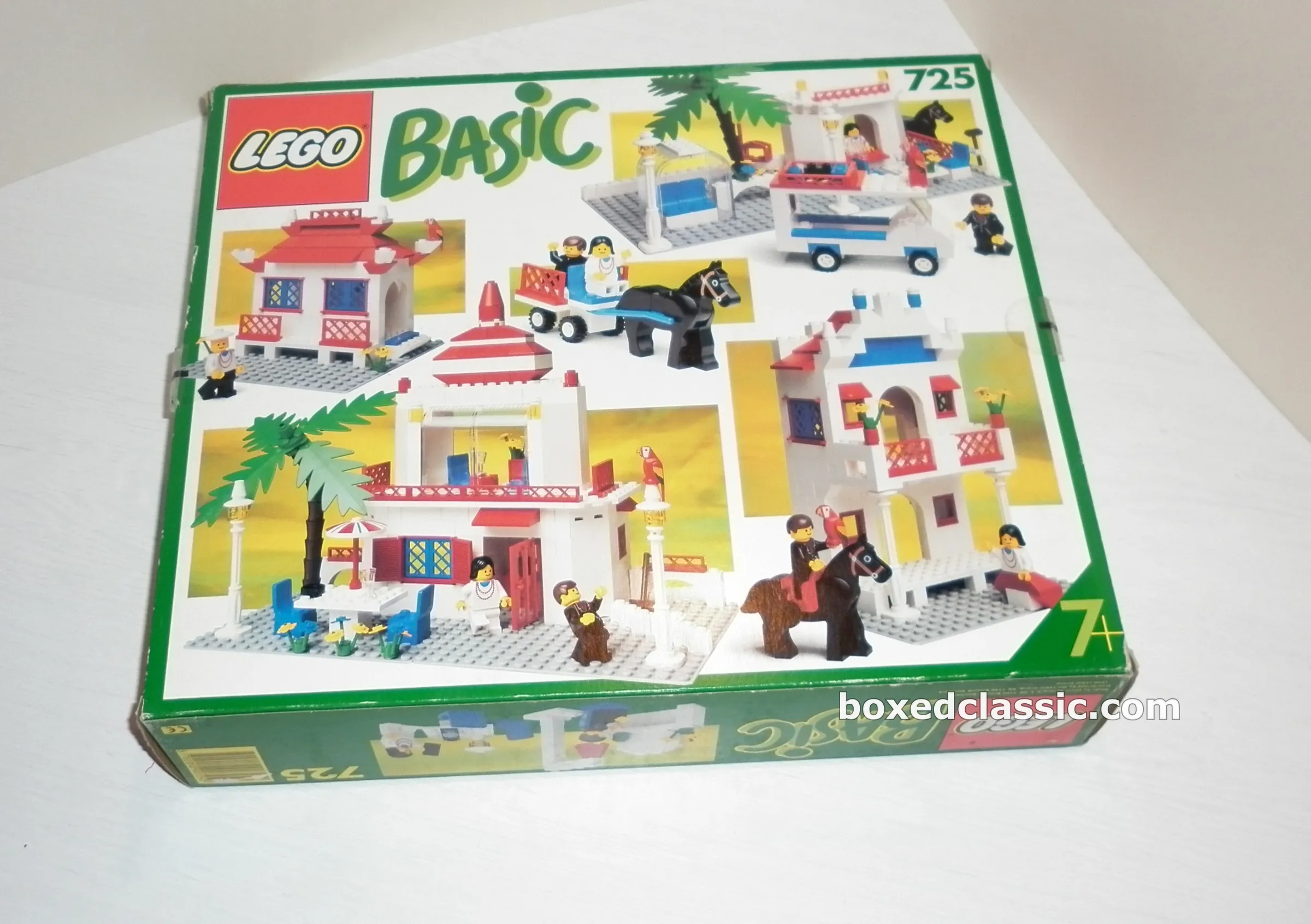 LEGO 725 Basic Building Set — back